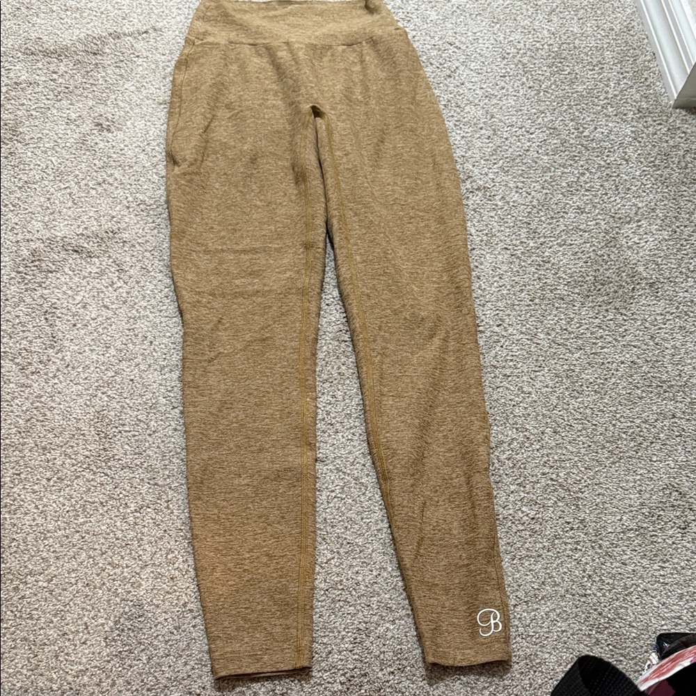 Bombshell Sportswear Tan Leggings